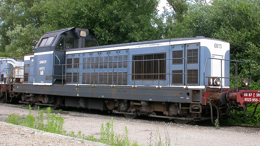 Französische Diesellok BB 66113