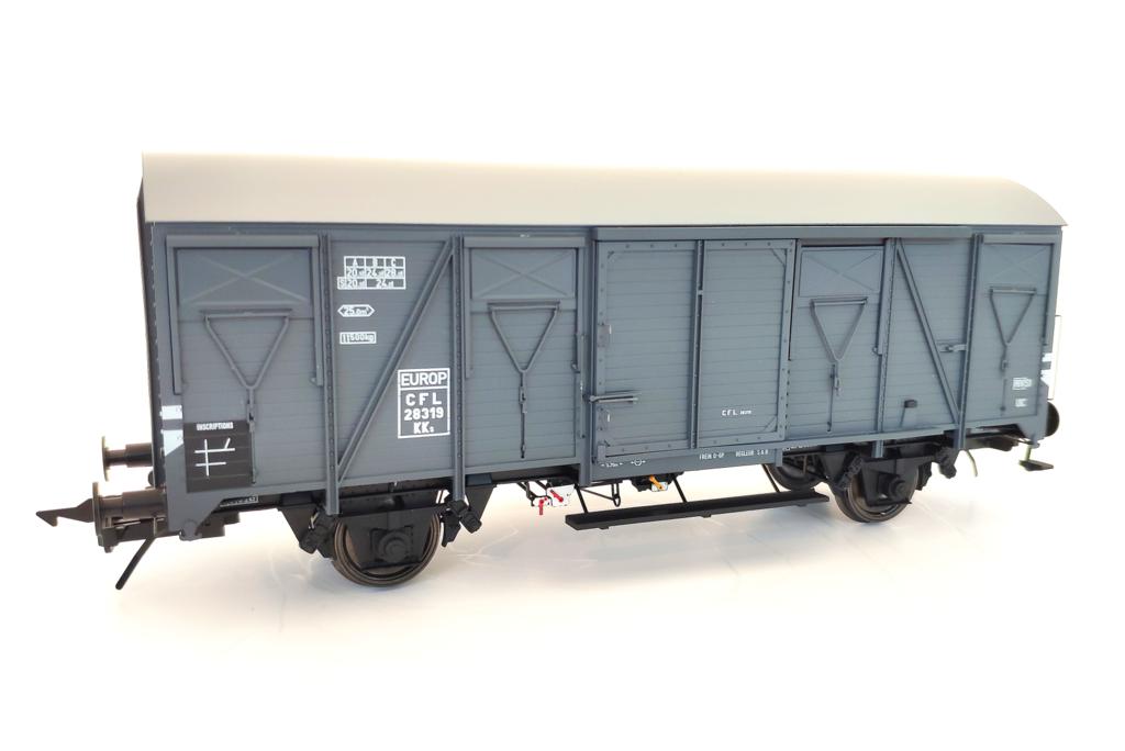 Güterwagen K4 der CFL Prototyp