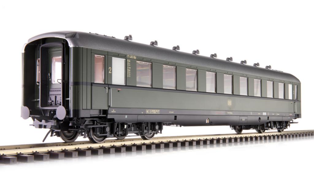 Schürzenwagen der DB 2. Klasse