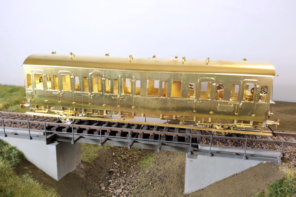 Einheitsabteilwagen KM1 Messing Prototyp