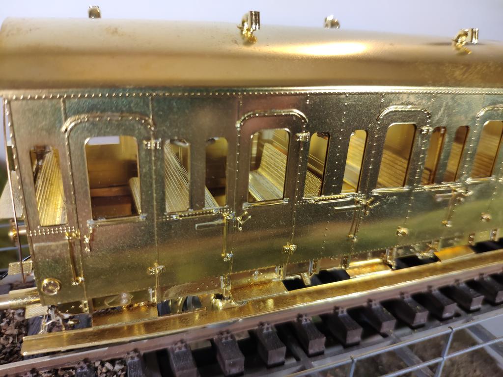Einheitsabteilwagen KM1 Messing Prototyp