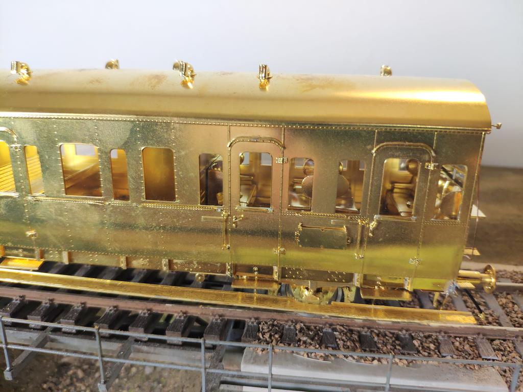 Einheitsabteilwagen KM1 Messing Prototyp