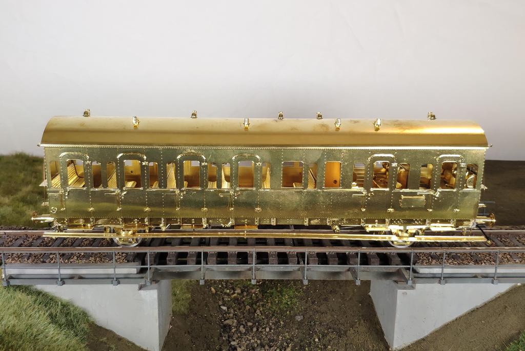 Einheitsabteilwagen KM1 Messing Prototyp