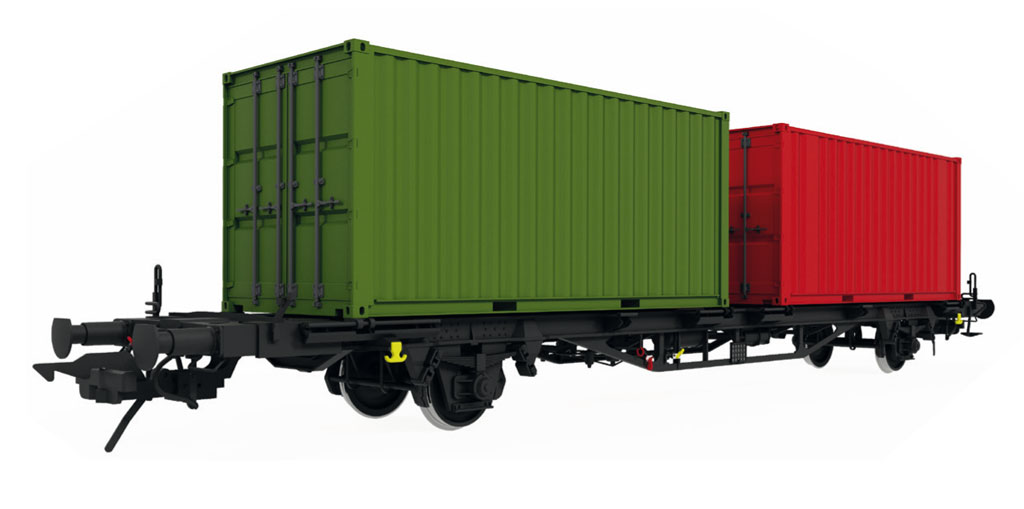 Containertragwagen Lgjs 571
