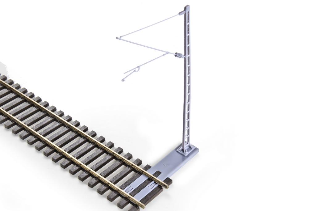 Busch Oberleitung, 3D gedruckter Prototyp