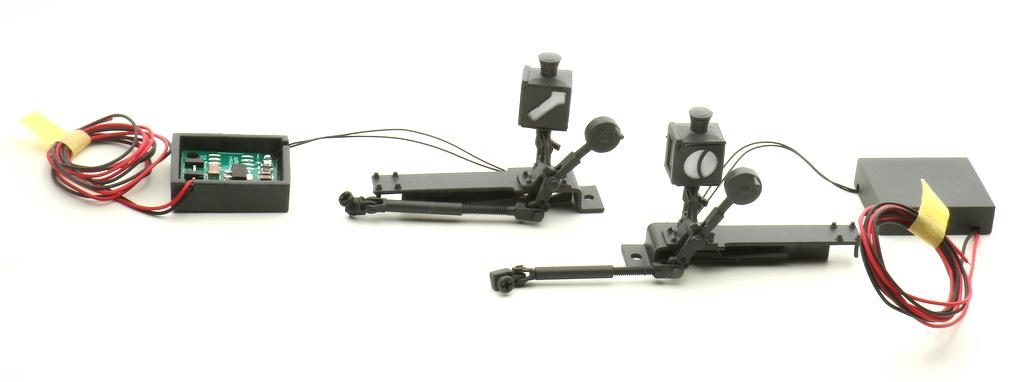 Lenz beleuchtete Weichenlaternen