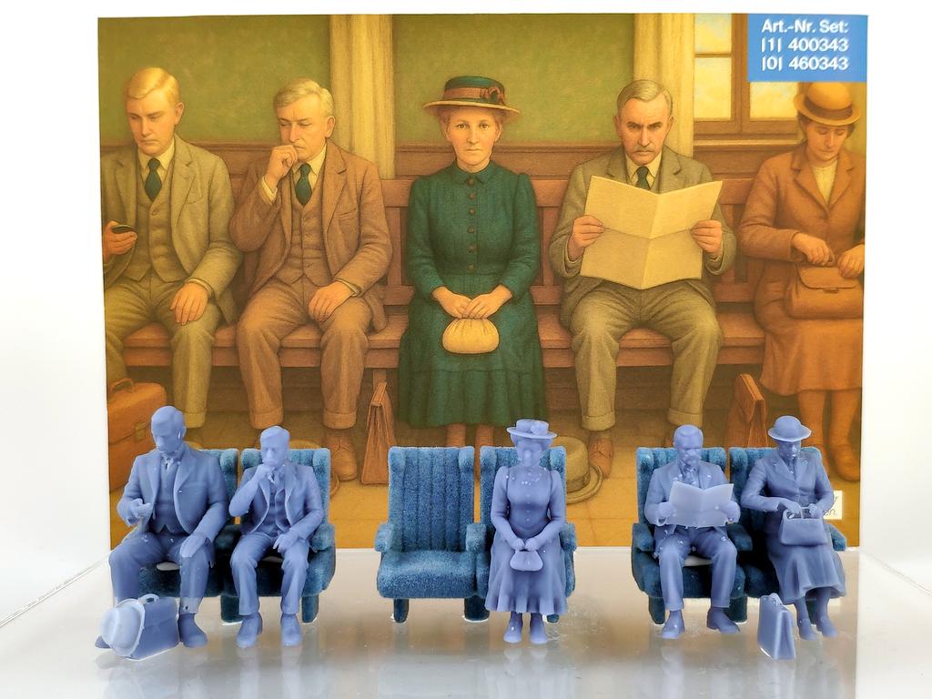 KM1 Figuren Bürgerliche Reisende