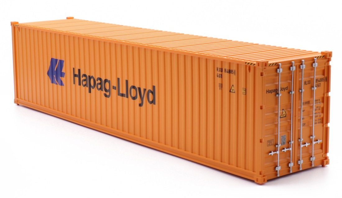 40 Fuß HighCube Container Hapag-Lloyd. Foto: Modellbahn Union