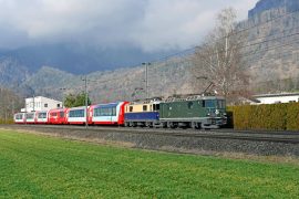 Bemo - Panoramawagen des Glacier Express
