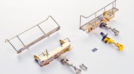 Petau Pufferbohle, Kühne, Rangierkupplung für die Lenz KG 230