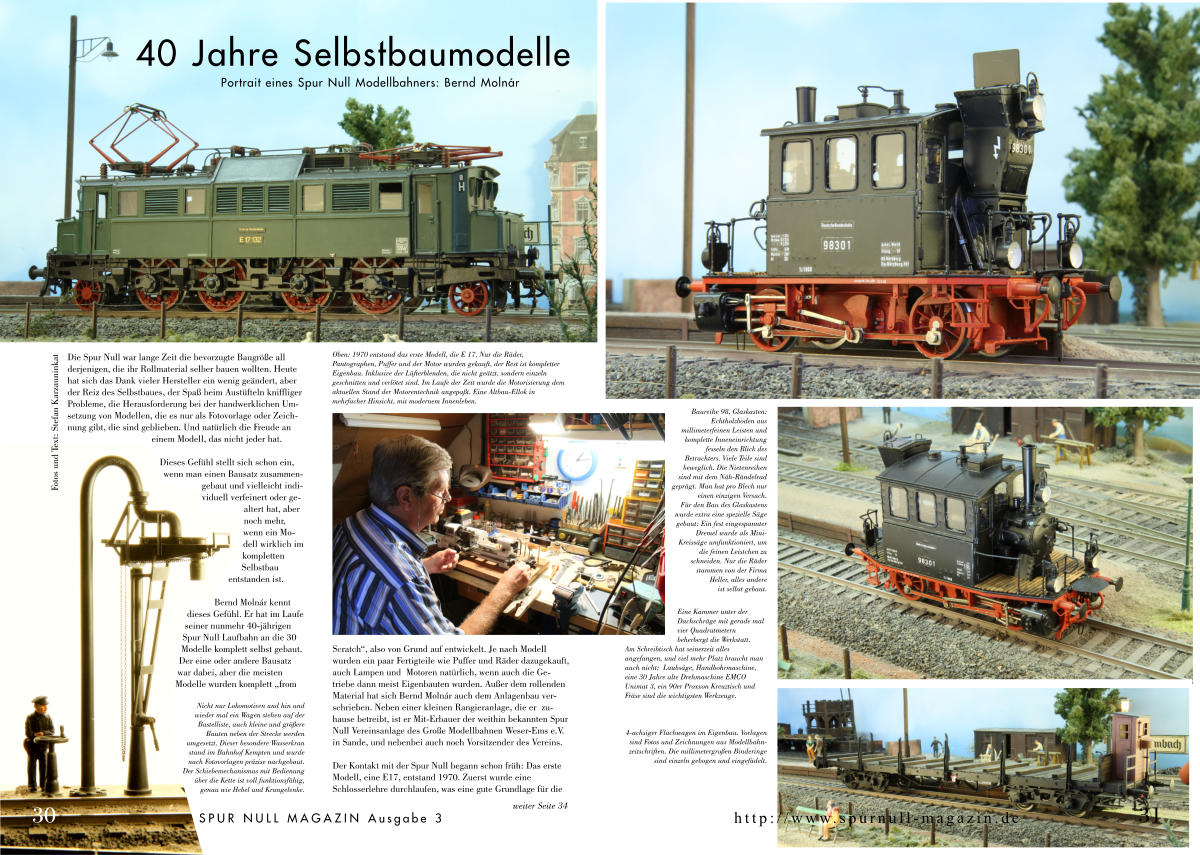 Bernd Molnár im SNM Ausgabe 3