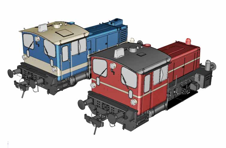 Neues SNM Sondermodell Köf III